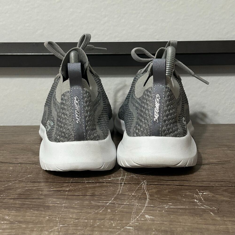 Skechers Ultra Flex Statements Women’s Athletic Walking Shoes Size 9.5 Gray - Picture 4 of 8